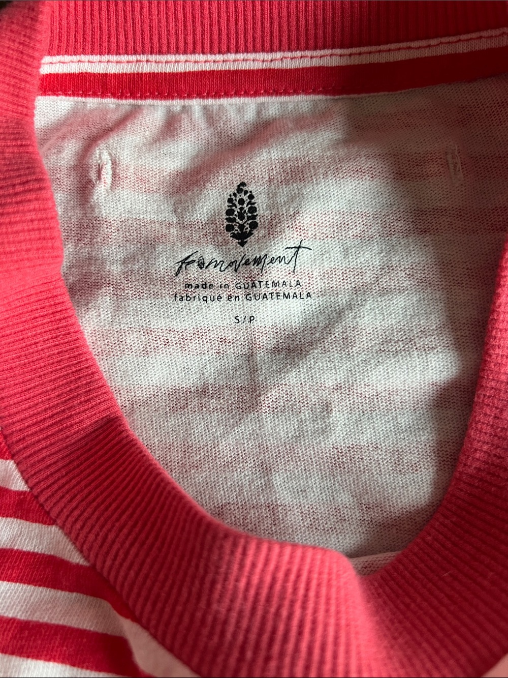 NWT FP Movement Striped Tee - Picture 6 of 8